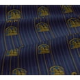 thumbnail image 4 of oneOone Cotton Jersey Medium Blue Fabric Chevron|Floral & Women Block Quilting Supplies Print Sewing Fabric By The Yard 58 Inch Wide, 4 of 4