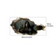 thumbnail image 3 of Promotion!Nuevos adhesivos para pared de Halloween Zom-bie, adhesivos para pared de Halloween con pared rota, 3 of 7