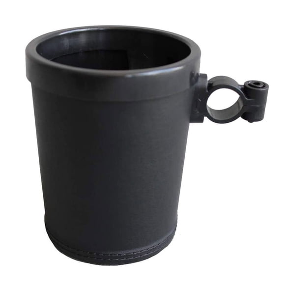 Bike Cup Holder Handlebar Cruiser with Cell Phone Holder Key Holder for Bicycle Motorcycle Scooter Boat Black