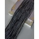 thumbnail image 1 of Xiao Hua 1 paquete de cortinas de 99 x 199 cm para puertas, divisores de ambientes, decoración hippie, cortinas colgantes con cuentas para dormitorio, armario, puerta, color negro, 1 of 4