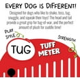 thumbnail image 3 of Jolly Pets Fat Tail Small Billy Goat, Tug and Toss Toy For Dogs, 3 of 4