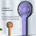 thumbnail image 5 of UttpKLBx Clearance Led Bladeless Fan Small Handheld Fan Portable Air Conditioners Mini Portable Fan Rechargeable, for Travel Home Office (Purple), 5 of 8