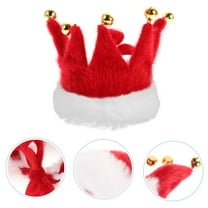 Soimiss Cute Dog Scarf for Christmas in with Jingle Bell 1Pack