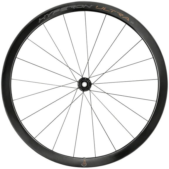 Campagnolo Hyperon Ultra Front Wheel - 700c, 12 x 100mm, Center-Lock, 2-Way Fit, Carbon
