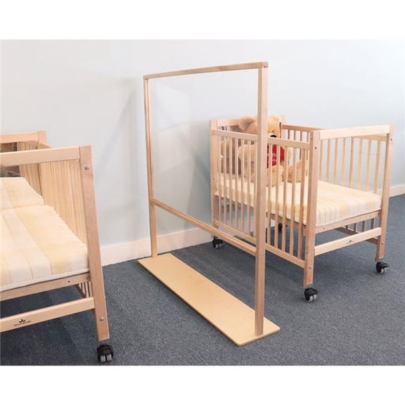 48 in. Floor Standing Acrylic Partition