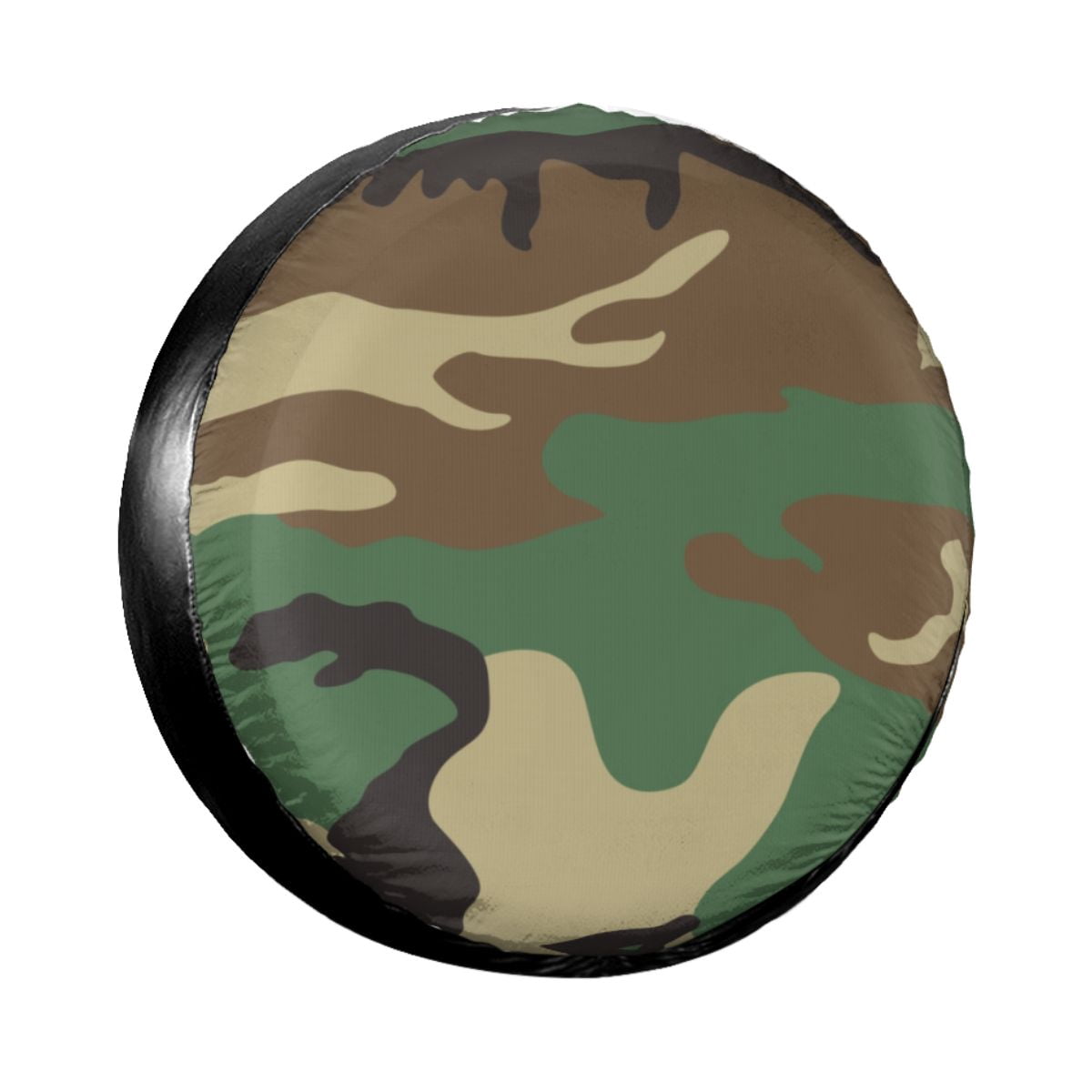 Military Woodland Camo Spare Tire Cover for Mitsubishi Pajero Army