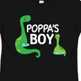 thumbnail image 4 of Inktastic Poppa's Boy Grandson Dinosaur Boys Toddler T-Shirt, 4 of 5