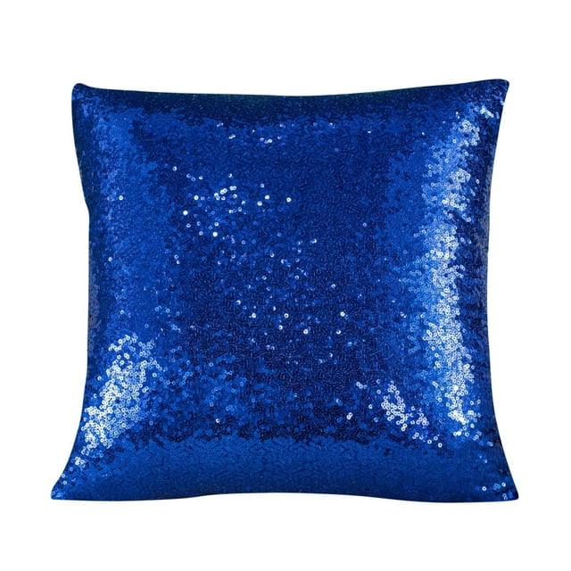 Pillows for Toddlers Girls 15.7‘’X15.7‘’ Sequin Pillowcase For Wedding