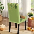 thumbnail image 5 of TSOVTHRID Green Hat Rabbit Print 7 Pcs Tablecloth Chair Cover Set Chair Covers Shamrock Gold Coin Print Rectangle Table Cloth Oil Proof for Dining Room Banquet Party St. Patrick's Day Decor, 5 of 6