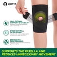 thumbnail image 3 of Adjustable Knee Brace for Women and Men with Side Stabilizers & Patella EVA Pads, Open Patella Support for Meniscal Tear, Knee Pain Relief, 3 of 6