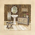 thumbnail image 2 of Olson, Charlene 26x26 White Modern Wood Framed Museum Art Print Titled - Vintage Bath III, 2 of 4