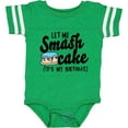 thumbnail image 3 of Inktastic Let Me Smash Cake Its My Birthday Boys Baby Bodysuit, 3 of 5