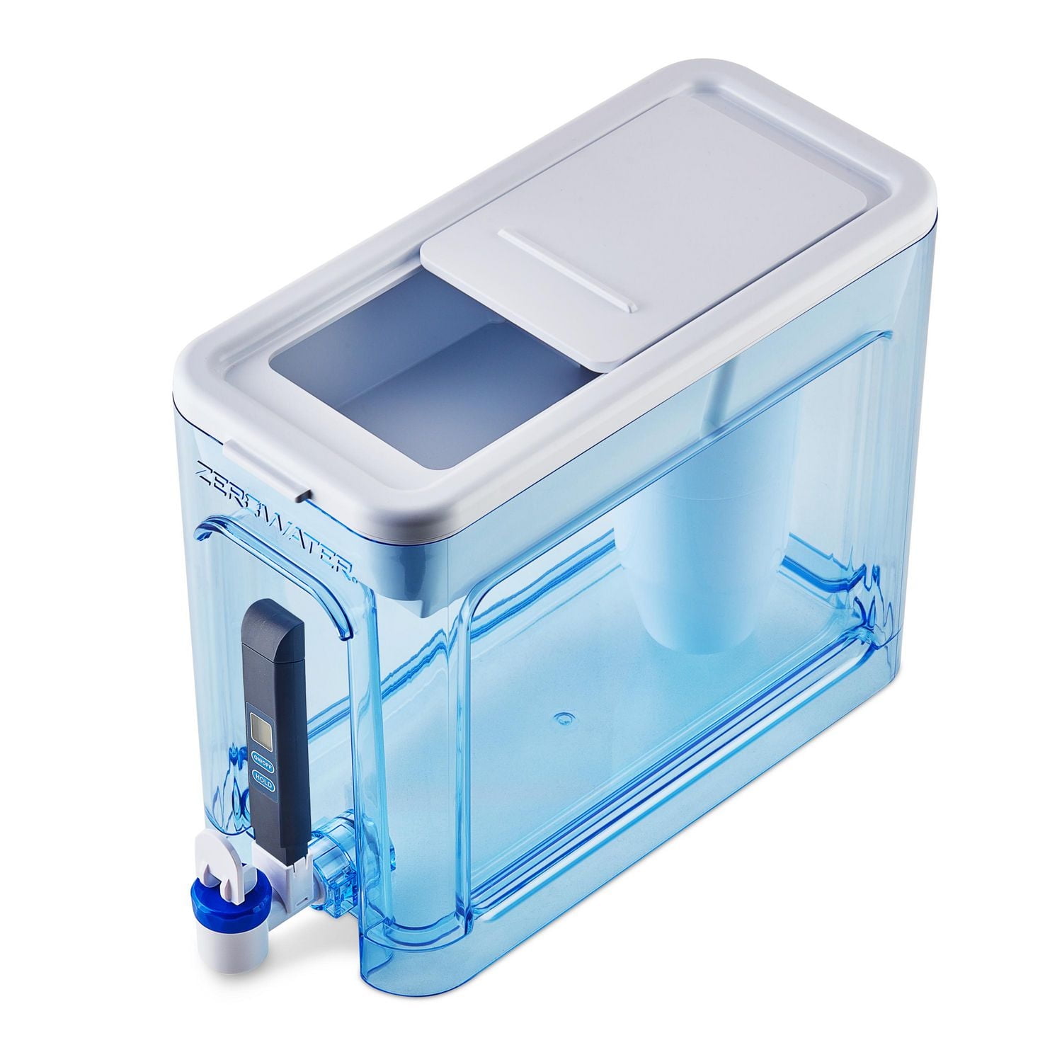 12 Cup Water Dispenser ZeroWater 12-Cup 5-Stage Water Filter Pitcher -  Reduces Lead, PFOA/PFOS With TDS Meter Included Zero Water Pitcher