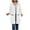 White, variant on idosla Women's Zip Up Hoodies Long Sleeve Fall Tunic Hooded Sweatshirt Oversized Fleece Jacket with Zipper Pockets (White, S)