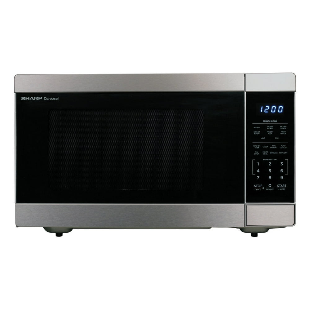 1.6 cu. ft. 1100W Stainless Steel Countertop Microwave Oven (SMC1662DS