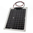 thumbnail image 3 of 300W High-Efficiency Solar Panel Kit with Charge Controller and 2 USB Ports for Outdoor Camping RV Boat Use, 3 of 5