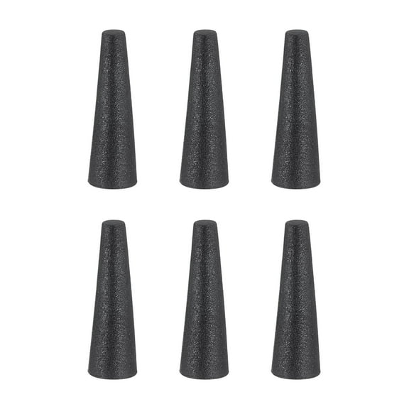 6 Pack Silicone Rubber Tapered Plug, 2.8mm to 6mm High Temp for Hole Plugs, Spraying, Coating, 19mm