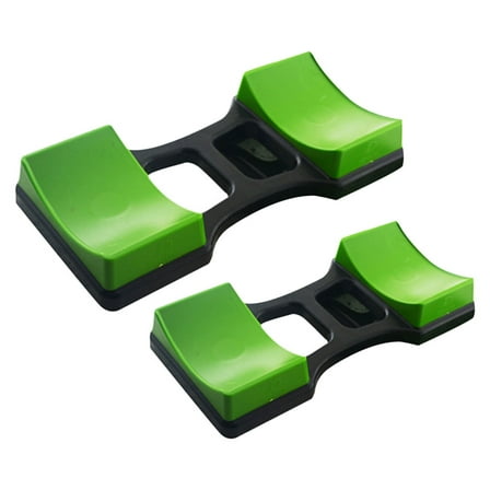 Masteelf 2 Pcs Kettlebell Dumbbell Rack Dumbbell Stand Fitness 19.40X10.00X3.00CM Green