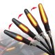 thumbnail image 1 of Indicadores de motocicleta CHAO 4 piezas luces de tráfico señales de giro 12 V 12 bombillas LED, 1 of 5