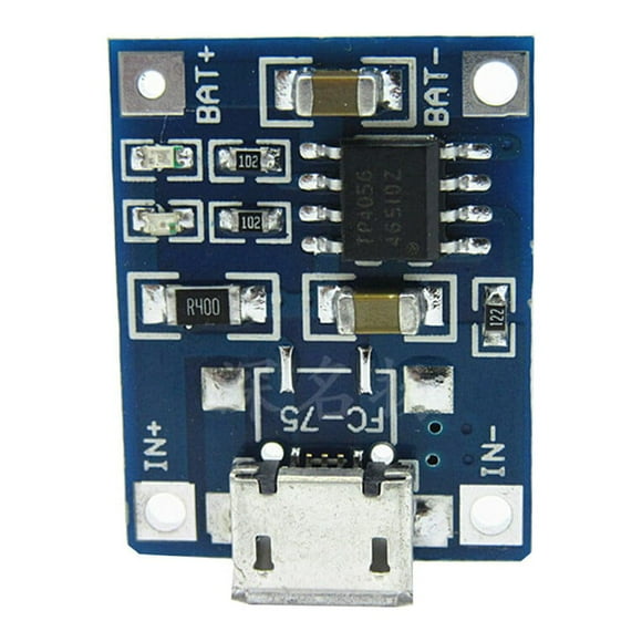 Shisuyan Lithium Battery Charging Module Metal 5Pcs 0.98x0.75x0.24In