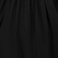 thumbnail image 5 of Yindaity Girls Summer Dresses Girls Dress Summer Ruffle Sleeve Mesh A Line Casual Party Dresses with Pockets for Kids(Black,12-13 Years), 5 of 7