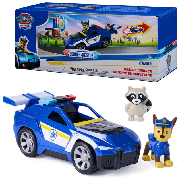 Vehículo de rescate Chase de Paw Patrol con 2 figuras