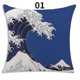 thumbnail image 4 of Japanese decorative cushions, pillowcases, Ukiyo-e, pillow cover, sofa home decor-9, 4 of 4