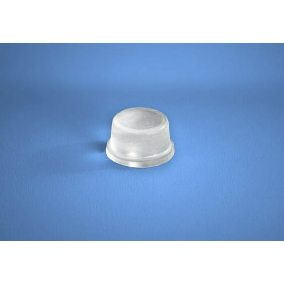 Cylindrical Self-Adhesive Protective Non-Skid Rubber Feet .375" x .190" - 200pcs - BS35 Clear