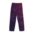 thumbnail image 3 of Fotbe Black Dark Blue Purple Men's Pajama Pants,Sleepwear Pants,Pj Bottoms Drawstring And Pockets-XX-Large, 3 of 7