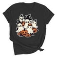 thumbnail image 4 of Drses‌‌ ‌‌‌‌‌‌‌‌‌‌‌‌‌‌‌‌‌‌‌Women's Halloween Cute Ghost & Pumpkin Graphic T-Shirt - Short Sleeve Crew Neck Casual Tee, 4 of 5