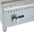 thumbnail image 6 of 24 in. Natural Gas 2-Burner Griddle with 60,000 BTU in Stainless-Steel (KM-GG2-24M), 6 of 11