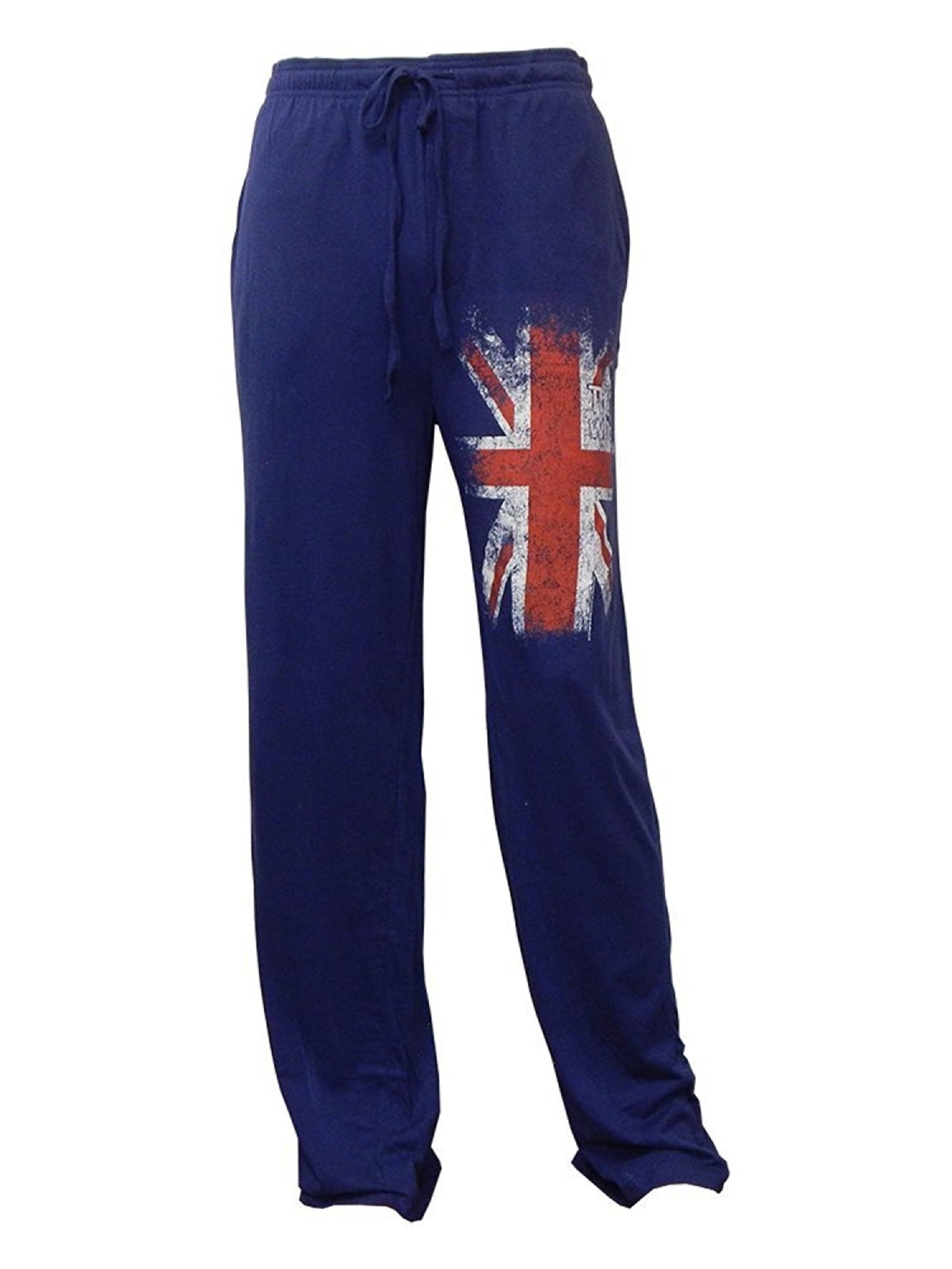PanTeez The Who Rock Band British Union Jack Mens Blue 100 Cotton
