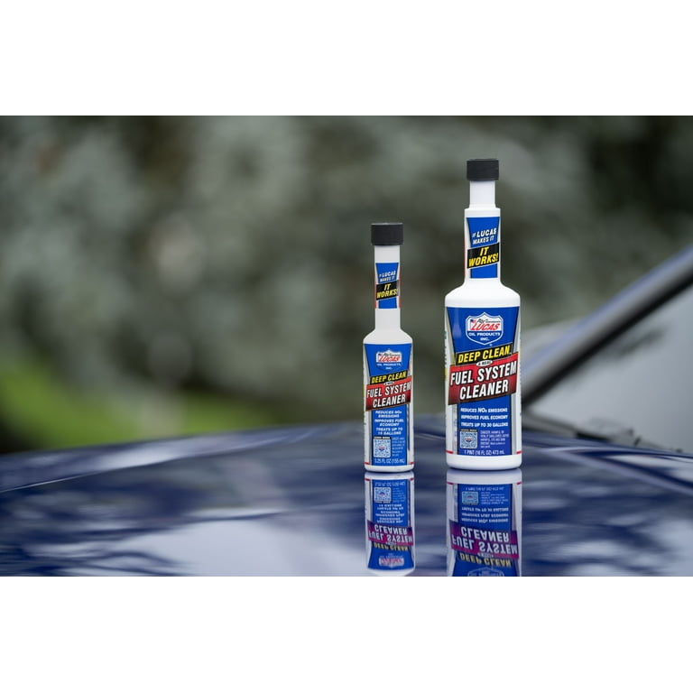 Lucas Oil Deep Clean Fuel System Cleaner 5.25 oz Treats Up to 15