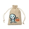 thumbnail image 1 of Home Textile Storage Halloween Glow In The Dark Drawstring Bag Linen Storage Pouch For Candy Jewelry Perfume for Trick or Parties, 1 of 6