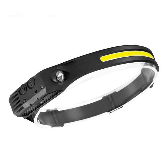 Lampe de Poche à induction Ondulée Multifonction mini LED pour Aventure en Plein Air Pêche Lumière Forte