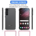 thumbnail image 2 of Takfox Crossbody Case for Samsung Galaxy S23 Ultra Clear Case with Adjustable Lanyard Strap Transparent Soft TPU Anti-Yellowing Shockproof Phone Cover for Galaxy S23 Ultra,Clear, 2 of 8