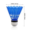 thumbnail image 2 of Hytrove 12Pcs Plastic Shuttlecocks with Thick Solid Crown Frame for Steady Badminton Training, 2 of 7