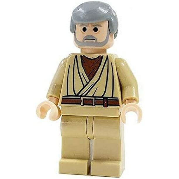 LEGO Star Wars: Old OBI Wan from Rare Falcon Set (10179) with Hood and Lightsaber -