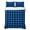 Blue Black, variant on Twin XL Quilt Set 68''x98'', Red Orange Coastal Lightweight Bedspread Coverlet with 2 Pillow Shams, Summer Beach Starfish Coral Nautical Rustic Breathable All Season Quilt Bedding for Dorm/Guest Room