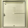thumbnail image 4 of Arizona Shower Door LSER6060CHCLL 60.38 x 60 in. Leser Lite Euro Enclosure Shower Door with Showerhead Left - Chrome, 4 of 6