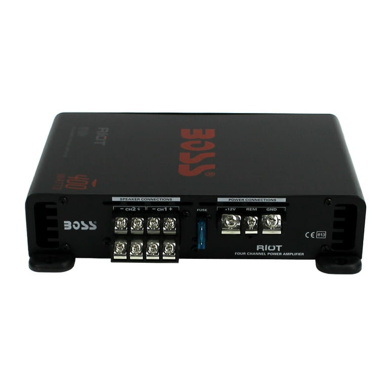 Free Shipping! Boss Audio Systems R1004 Riot Series 4 Channel Car