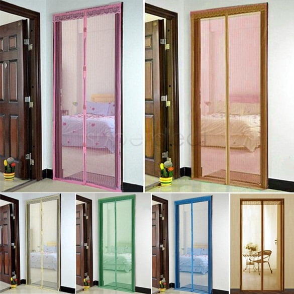 Hot Summer Magnetic Closed Door Net Anti Mosquito Insects Curtain 