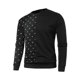 thumbnail image 2 of Hombres Casual Pullover Pullover Manga Larga Impreso Cuello Redondo Deportes Sudadera Top Pompotops  oipoqjl34779, 2 of 4