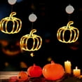 thumbnail image 6 of JWshufel Thanksgiving Lighted Window Decorations Thanksgiving Lights with Suction Cup Fall Decor for Indoor Walls Doors and Windows Vacation Home Decor 7.9x7.3in Yellow, 6 of 6
