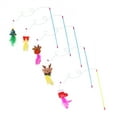 thumbnail image 4 of Amdohai Christmas Cat Pet Feather Wand Cat Interactive Feather Toys Teaser, 4 of 5