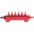 thumbnail image 1 of Kit de colector de admisión de bloque de vacío Universal de 6 puertos, válvula de descarga de Gas y combustible Turbo BoostRed, 1 of 12