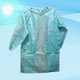 thumbnail image 3 of 1Pc Durable Apron with Sleeve Household Waterproof Apron Housework Apron Waterproof Overclothes for Adult (Blue), 3 of 3