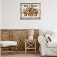 thumbnail image 4 of Stupell Industries Cottage Autumn Flower Market Gold Floating Frame Canvas Art, 31 x 25, by Creatif Belle, 4 of 8