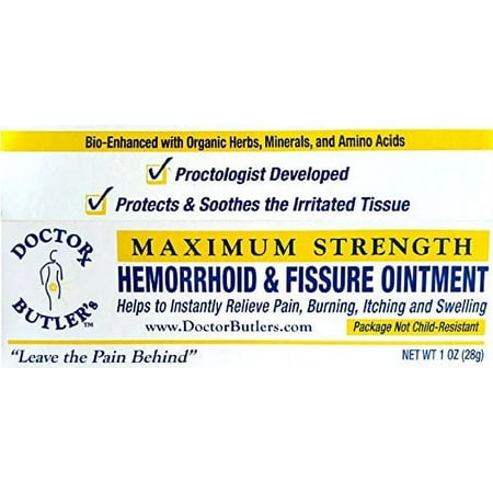 Doctor Butler's Hemorrhoid & Fissure Ointment