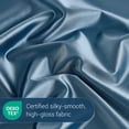 thumbnail image 6 of Aship Arc-Chill 3.0 Cooling Pillow Cases, Q-max >0.5 Jade-Infused Silky Pillowcase for Hair & Skin, Breathable & Moisture-Wicking, Hidden Zipper, Machine Washable, Queen 20''x30'', 2 Pack Haze Blue, 6 of 7